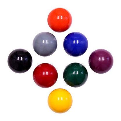 Deluxe 8-Player Croquet Game Set with Duffel Carry Bag (Eight 32" Handles) - size: Eight 32" Handles