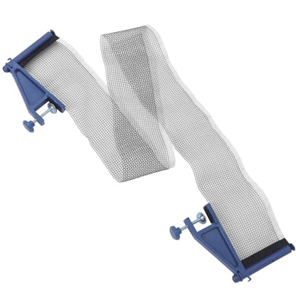 POPETPOP Thickened Table Tennis Net Post Set with Elastic Mesh Stable for Indoor Outdoor Use Fits Standard Tables for Training and Family Fun