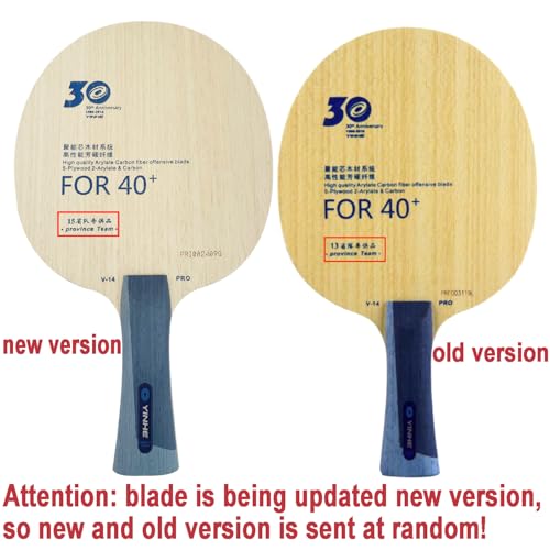30th Version V14 V-14 pro Table Tennis Blade arylate Carbon Fiber Offensive PING Pong Racket (FL)