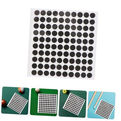 4PCS Pool Table Marker Dots Billiard Ball Position Stickers Sturdy Table Position Mark Dot for Billiards Practice and Aiming Training