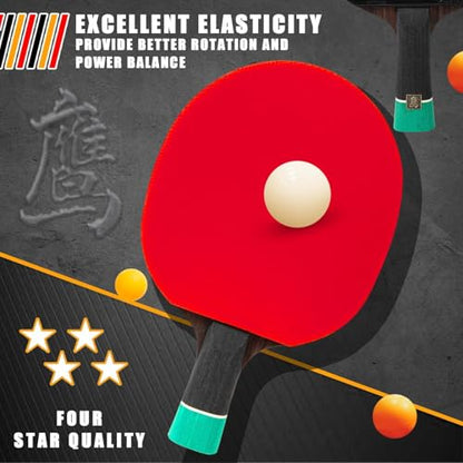 YAN-Ying External Arylate Carbon Table Tennis Blades,Professional Ping Pong Paddles/Table Tennis Rackets for Advanced Players or Enthusiast (FL)
