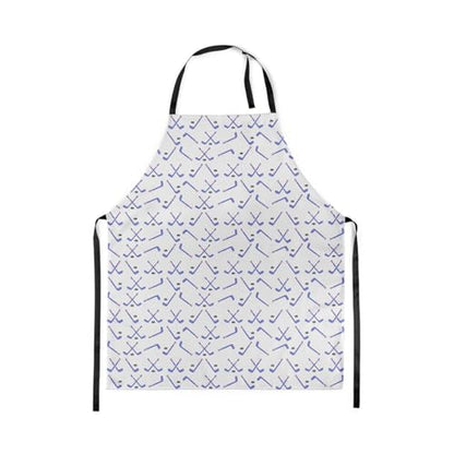 Manfei Volleyball Kids Kitchen Apron - color: Blue White