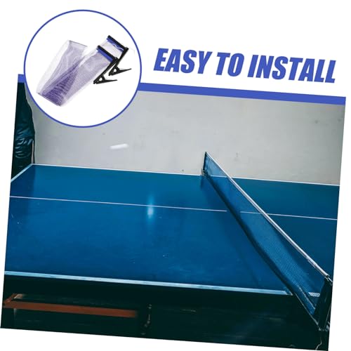 INOOMP 1set Portable Table Tennis Net Rack Easy to Install Design for Outdoor and Indoor Use Material for Grass and Flat Areas for Activities