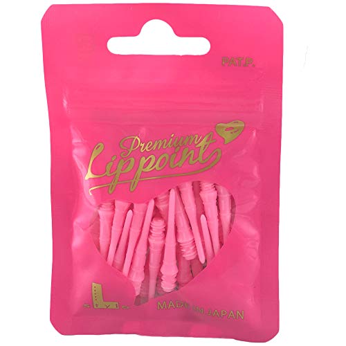 L-style Premium Lippoint - Soft Tip Dart Points - Regular Length - color: Pink