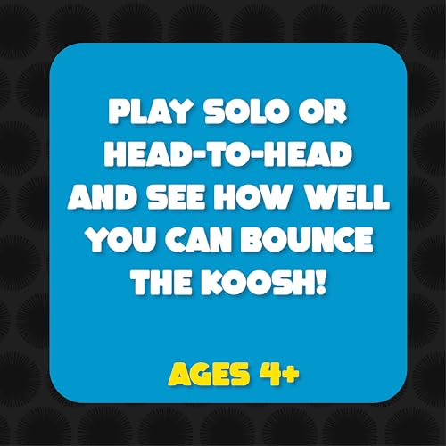 Koosh Double Paddle Playset -- Paddles and Ball for Added Koosh Fun! -- Fidget Toy -- For Ages 6+