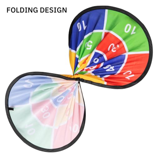 TEMI 29" Large Dart Board for Kids, Boys Toys Dartboards with 20 Balls, Indoor and Outdoor Sport Fun Party Play Game Toys, Birthday Gifts for Boys Girls 3 4 5 6 7 8 9 10 11 12 Years Old