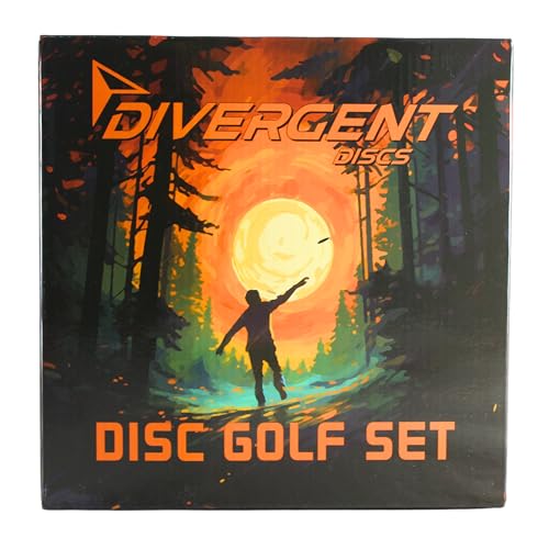 Divergent Discs 2-Disc Variety Set | Includes a Disc Golf Putter and Driver