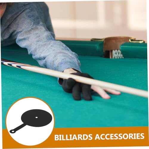 BESPORTBLE 2pcs Billiards Aim Improvement Mat Billiards Training Mat Pool Table Accessories Dot Aiming Cue Chalk