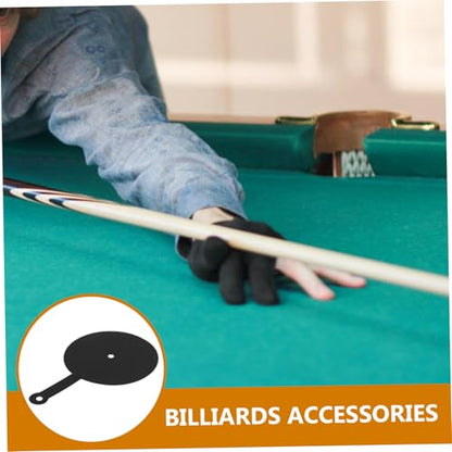 BESPORTBLE 2pcs Billiards Aim Improvement Mat Billiards Training Mat Pool Table Accessories Dot Aiming Cue Chalk