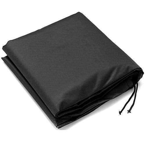 J&C Table Tennis Cover 420D Ping Pong Table Cover Black Full UV Protected Table Tennis Cover Outdoor Waterproof Heavy Duty Ping Pong Table Outdoor Waterproof - color: black