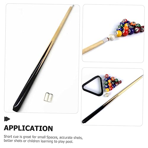 Wooden Pool Cue Stick for Boy Girl Billiard Cue Case for for Boy Girl Hardwood Design
