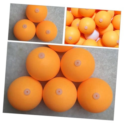 VICASKY 30pcs Enhanced Control Table Tennis Balls Holes Silicone Plugs Training Pong Balls