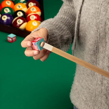 Master Billiard/Pool Cue Chalk Box, 12 Cubes - color: Green