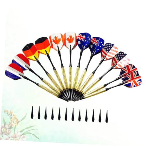 BESPORTBLE Electronic Dart Set Soft Tip Darts with Replacement Tips Durable Material for Safe Play for Beginners and Casual Players