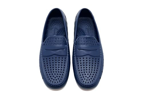 Floafers Country Club Driver 2.0 - color: Navy Peony/Flame Orange, size: 9