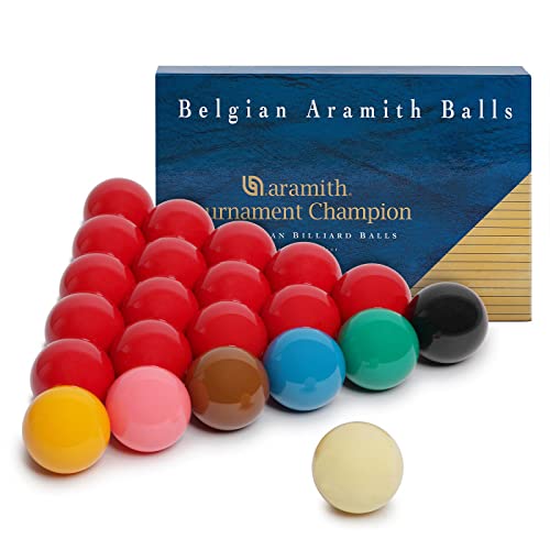 Aramith Tournament Champion Snooker Billiard Ball Set 2 1/16" - 52.4 mm - 22 Balls