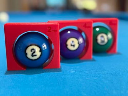 Pool Stroke & Aim Trainer, 3 Available Sizes- 2mm, 4mm, and 6mm Ball Clearance, Billiards Tunnel Trainers - size: 4mm only