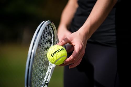 Gamma Sports Pressureless Tennis Balls Box - Ideal for Practice, Teaching, and Training with High-Visbility Felt - Indoor and Outdoor Court Play - 48 and 75 Pack Sizes - size: New Bag of 20