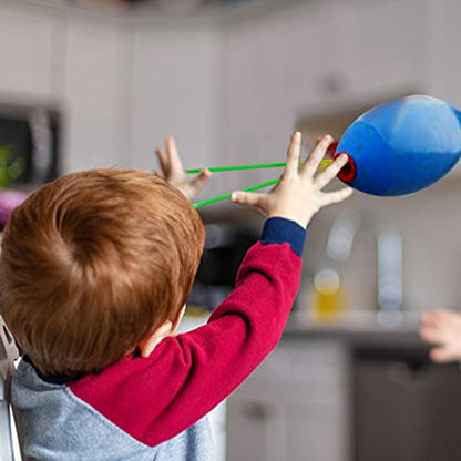 Pull Shuttle Ball Game, Sliding for Children, Outdoor Sport Jumbo Speed Ball for 2 Person Cooperative Shuttle Pulling Ball Children Toy, Blue