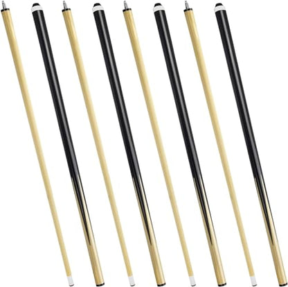 Pool Cue Stick Billairds cue Stick Pool Stick 58" Set of 2/Set of 4 /Set of 4 20OZ for Pool Table,Pool Sticks with 13mm Tip - size: 58" Set of 4