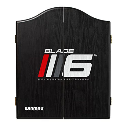 WINMAU Blade 6 Design Deluxe Dartboard Cabinet - style: Winmau