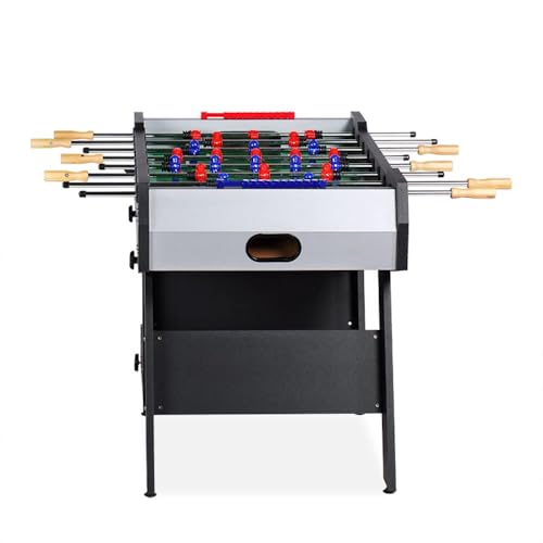 KICK Majesty 55" Folding Foosball Table (Gray) – Foldable Indoor Game Table