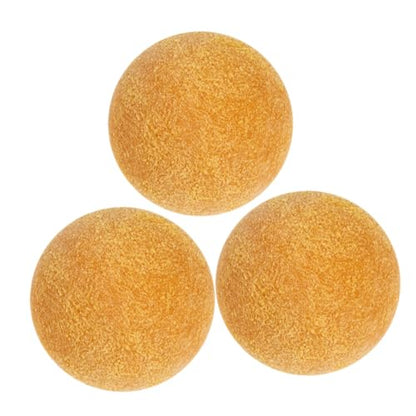 WOONEKY Foosball Table Game Balls 3pcs Mini Soccer Balls Frosted Surface Regulation Size Perfect for Boys and Girls and Adults