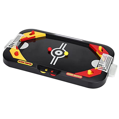 Tabletop Air Hockey Table, 2 in 1 Mini Air Hockey Game Indoor Hockey Game Mini Game Soccer and Table for Indoor Fun Desktop Sports