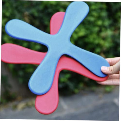 ibasenice 2pcs Soft for Safe Lightweight Flying Disc Plaything for Outdoor Fun Design for Lawn Games and Spring Outings