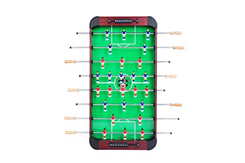 KICK Conquest 48" Foosball Table – Compact Indoor Game Table - color: Brown