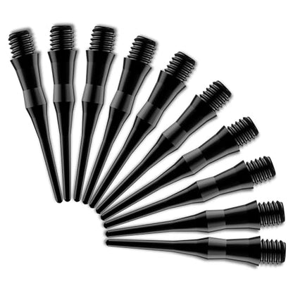 CyeeLife 2BA Thread Soft Tip Dart Points 100 Pack, Plastic Dart Tips Replacement,Darts Accessories - color: 100pcs