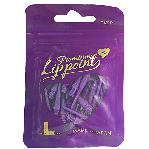 L-style Premium Lippoint - Soft Tip Dart Points - Regular Length - color: Purple