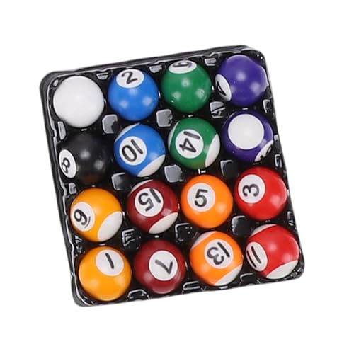 SUNGOOYUE Mini Pool Table, 51x32cm Portable Children Desktop Pool Table with Locking Legs Balls Cues for Indoor Family Entertainment Parent Child Bonding