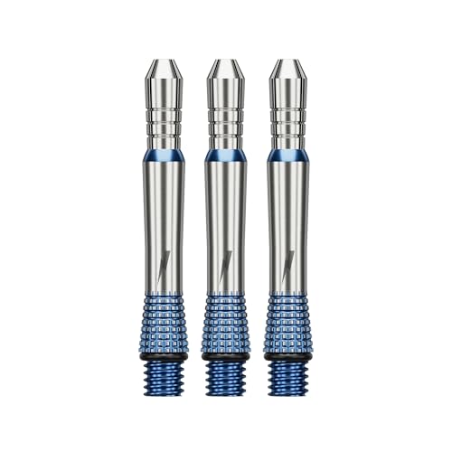 Target Darts Phil Taylor Gx2 Raw Power Titanium Dart Shaft, Short/Intermediate/Medium | Player Edition Aluminium Shafts, 2BA Thread, Professional Dart Accessories - size: Short (22.4mm)