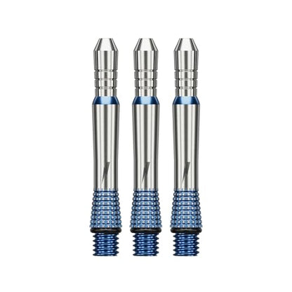 Target Darts Phil Taylor Gx2 Raw Power Titanium Dart Shaft, Short/Intermediate/Medium | Player Edition Aluminium Shafts, 2BA Thread, Professional Dart Accessories - size: Short (22.4mm)
