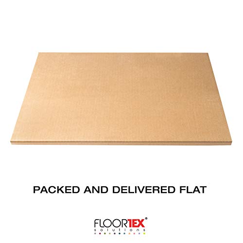 FLRFC121001009RC - Cleartex 9Mat Ultimat Polycarbonate Chairmat for Hard Floor in Cerise Pink (38 X 39) - color: Cerise Pink