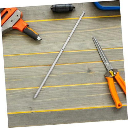 Table Soccer Machine Operation Pole Replacement Steel Rod with Comfortable Metal Handle Ergonomic Football Table Accessory for Foosball Game Long Suitable for Adult