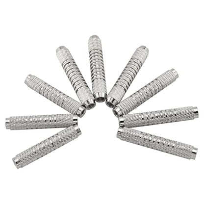 9pcs 10Grams 12Grams 14 Grams Dart Barrels Replacement Set Silver