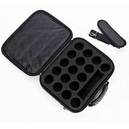 Collapsar Pool Balls Carrying Case, Nylon Travel Holder for One Set of Billiard Balls