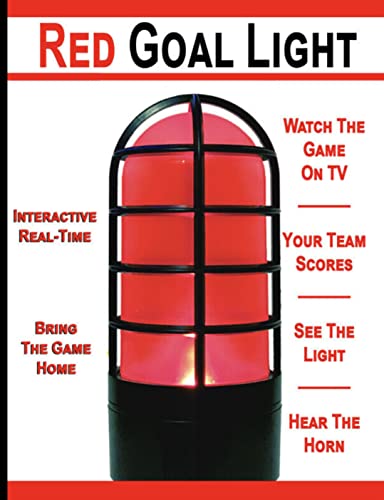 Hockey Goal Light All Sport Football Baseball Turns red When Your Team Scores. Linked to and Compatible with All Arena scoreboards, Works with Any Mobile Device on WiFi Network - style: RGB All Sport iPhone/Android Goal Light