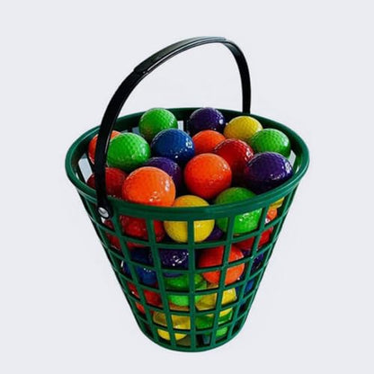Mipcase Golf Basket Outdoor Storage Ball Baskets Golfs Golf Bag Bucket Golf Game Garage Storage Rack Storage