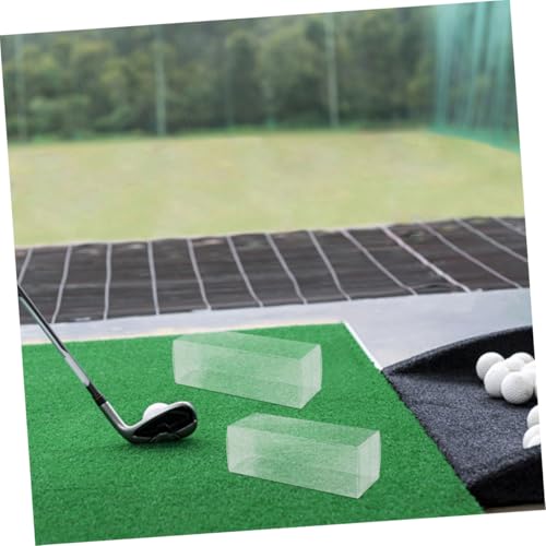 Toyvian 4pcs Transparent Pet Golf Display Case Foldable Storage Box for Home Office Organizer for Collectors and Golf Enthusiasts