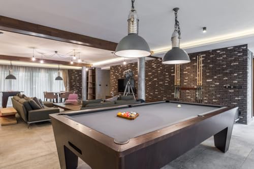 Wall Mount Cue Rack, Billiard Pool Cue Stick holder, Premium Quality Made in TAIWAN, Solid Hardwood, Cue Rack Only - color: Black