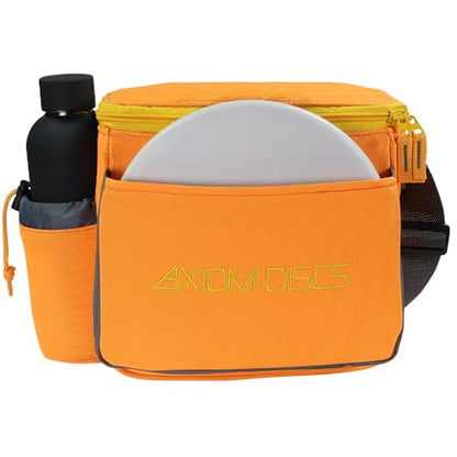 Axiom Discs Cell Disc Golf Starter Bag (Choose Your Favorite Color) - color: Yellow Ochre/Orange