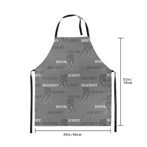 Manfei Ball Sports Kids Kitchen Apron - color: Gray