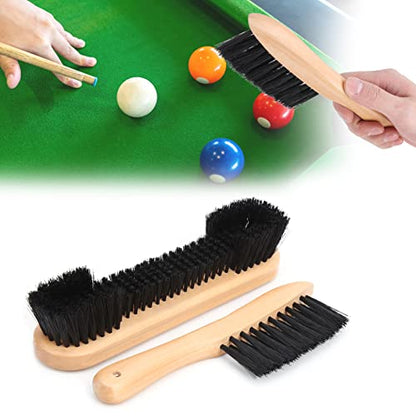 Pool Table Rail Brush, Billiard Felt Cleaner Accessories Cue Cleaning Cloth Pool Table Brush Cleaner Kit Snooker Accessories Billiards Pool Table Rail Brush for Snooker Table