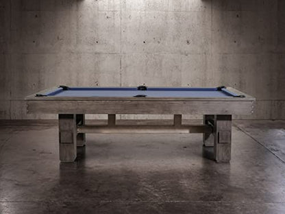Nixon Billiards - Kemp Slate Billiard Pool Table (Grayson Gray, 7FT and 8FT) - size: 7FT Without Installation