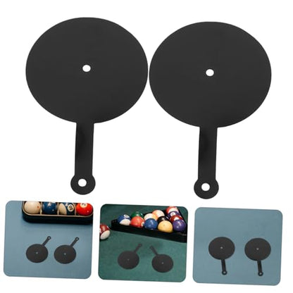 BESTonZON 2pcs Billiard Aiming Tools Aiming Practice Dots Training Mat for Beginners Improve Pool Skills Essential Billiard Accessories for Enhanced Accuracy