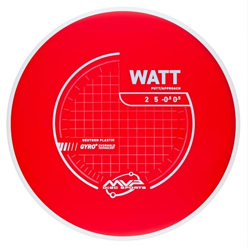 MVP Disc Sports Neutron Watt Disc Golf Putter (Colors May Vary) - size: 165-170g