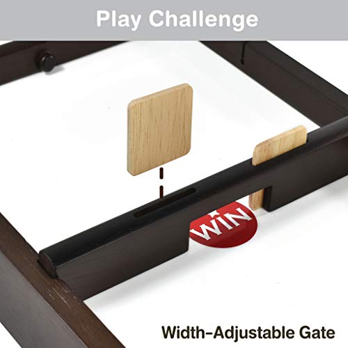Shooz n TOZZ: Wooden Multi Tabletop Indoor Portable Board Games for Kids and Family - style: SHOOZ n TOZZ Standard